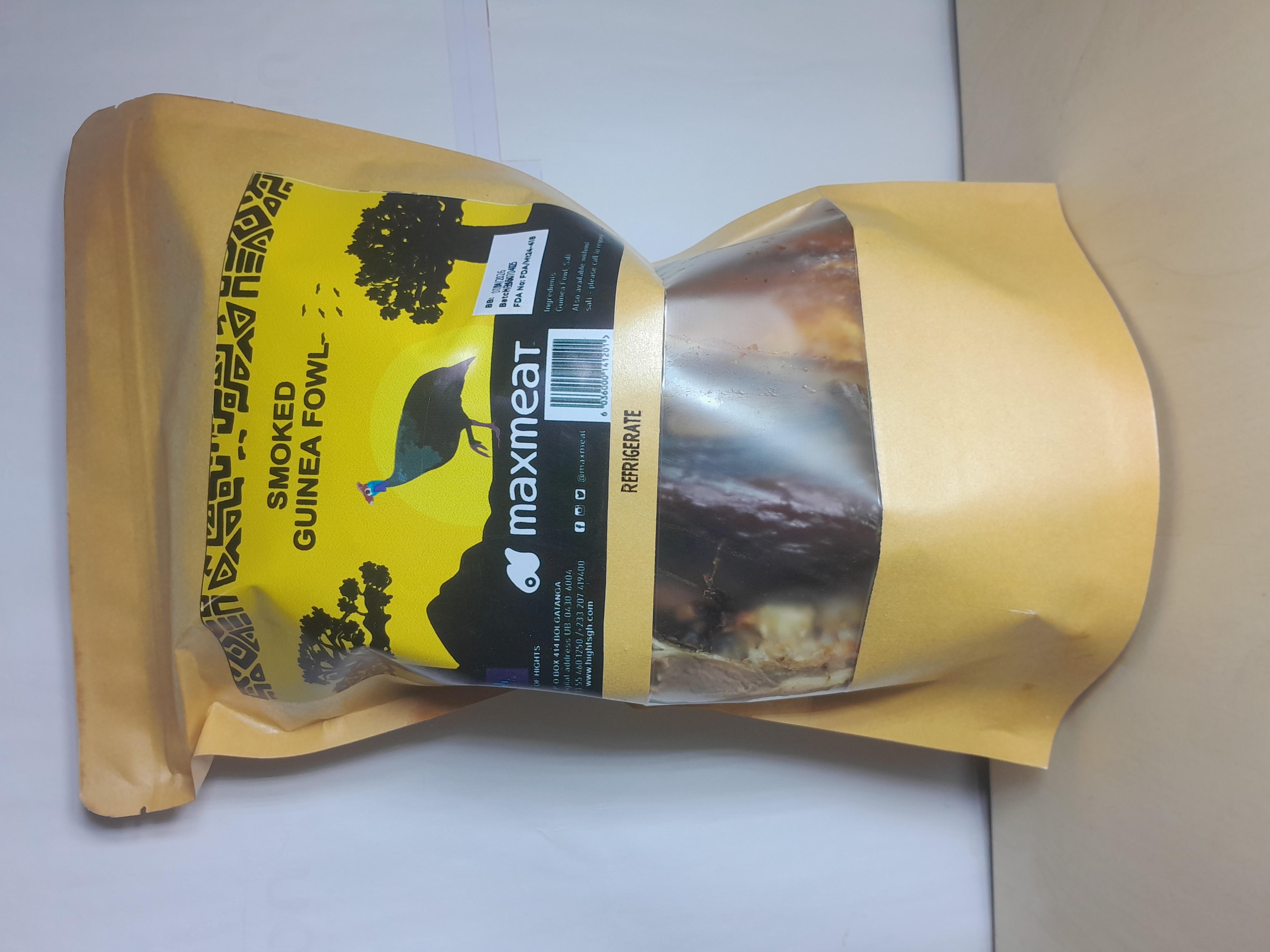 MaxMeat (Guinea Fowl) 950g