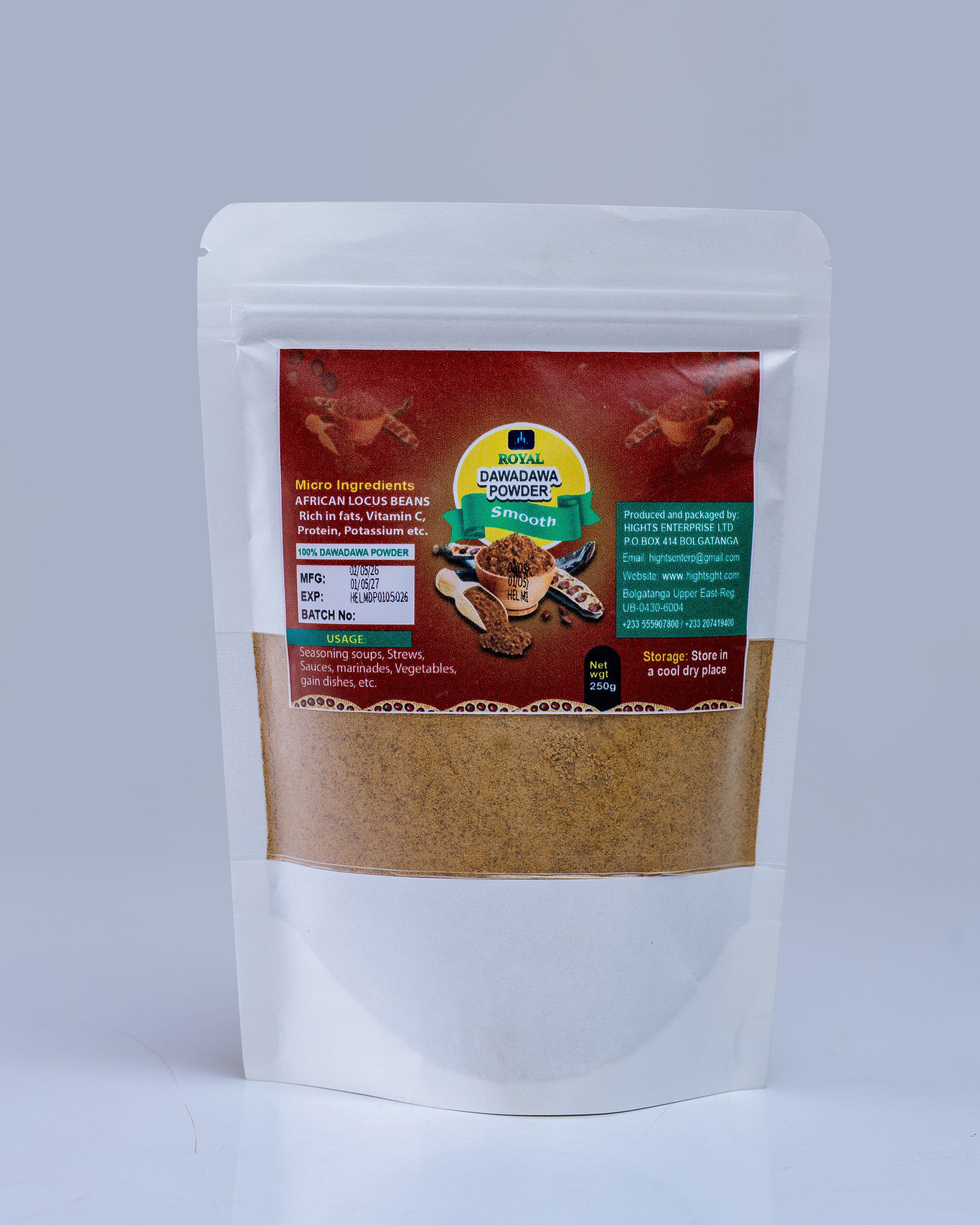 Royal Dawadawa Powder-Smooth (250g)